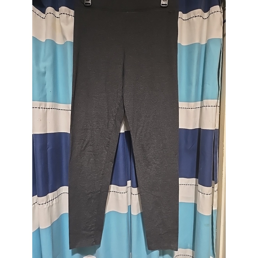 Victoria secret Pink  Sz L Gray High-Waisted Stretch Leggings